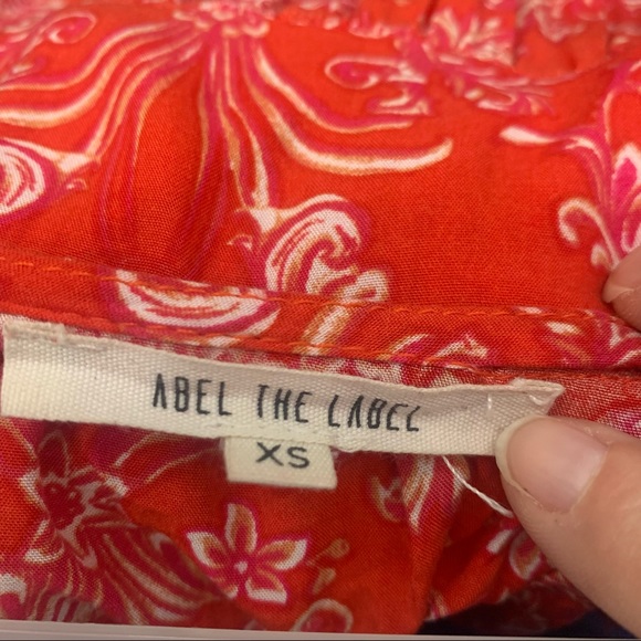 Abel the Label strawberry kisses maxi dress size XS - Picture 9 of 10